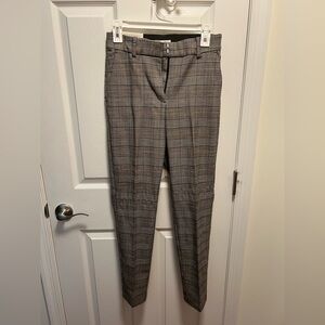 H&M Checkered Pants in Black and White NWT